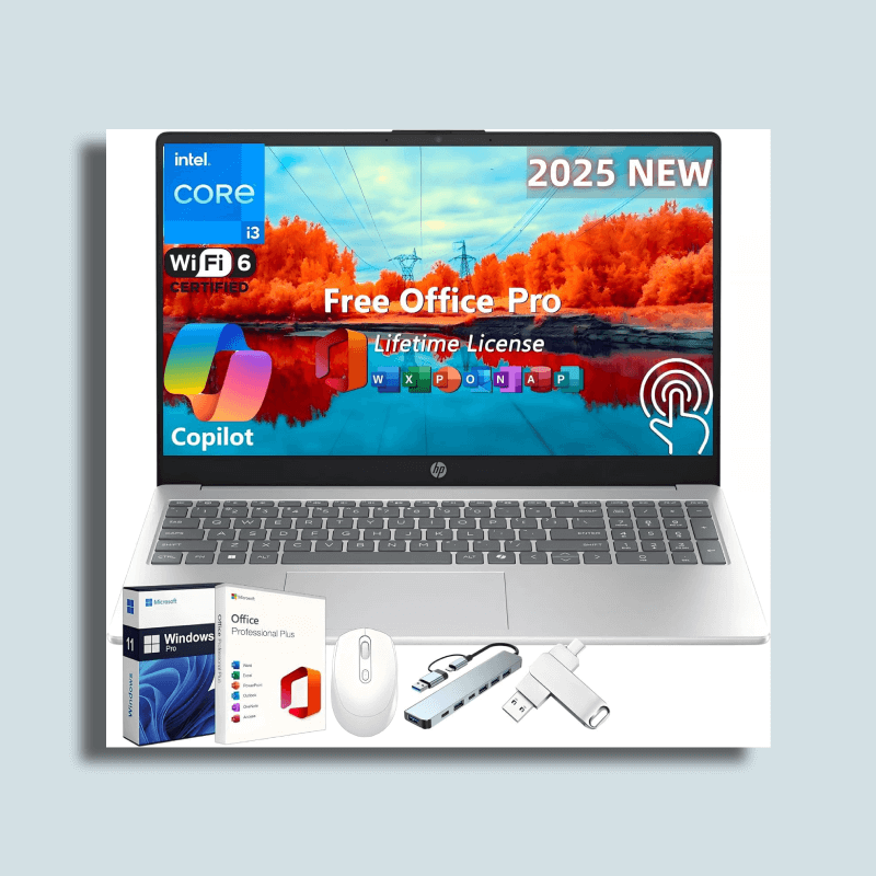 Windows PCs and Laptops – HP Touchscreen Model
